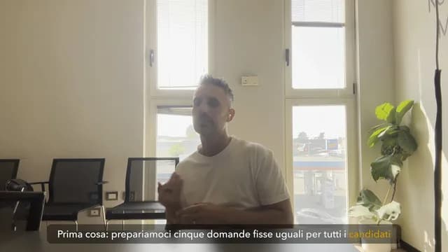 Colloquio di Selezione