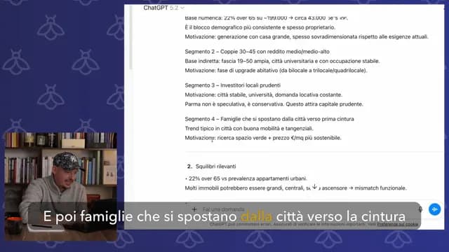 Esercizio di profilazione del target